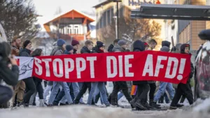 Németországban a második legnagyobb párt ellen tüntetnek 